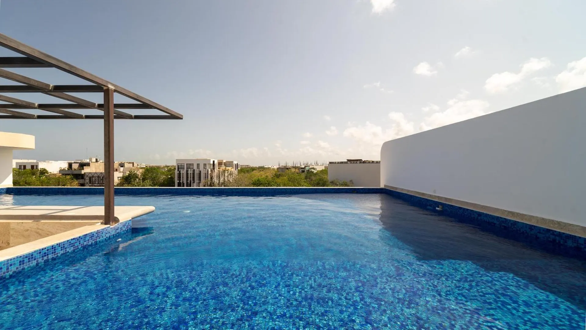 Lux Studio With Private Balcony, Rooftop Pool, Gym Tulum Tatil Evi